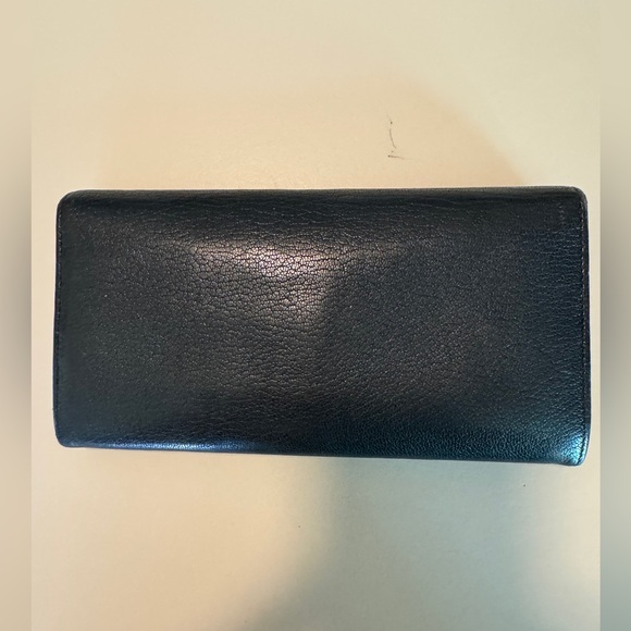 CARTIER LOVE COLLECTION LONG WALLET BLACK LEATHER AUTHENTIC - Picture 4 of 11